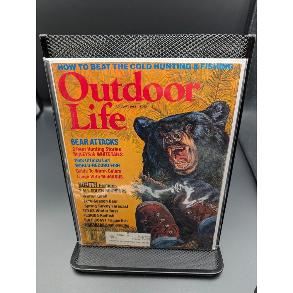 Outdoor‎ Life Magazine January 1983 Hunting Fishing great condition